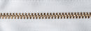 YKK Brass Jeans Zip: 10cm-14
