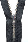 Fermeture éclair métallique YKK pour pantalon : 15 cm