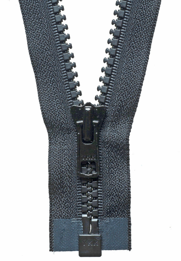 YKK Vislon Heavyweight Open End Zip: 76cm