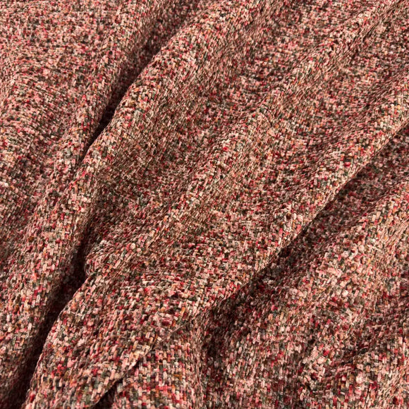 Tissu d'ameublement Arcadia, chenille tissée en vannerie, 70 000 cycles Martindale - Largeur : 150 cm - Non ignifugé - Vendu au mètre