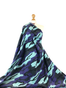 Printed Polar Fleece Fabric Skull Prints-32