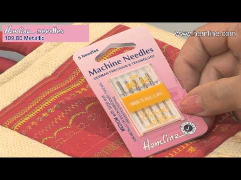 Hemline Sewing Machine Needles: Universal: Medium 80(12): 6 Pieces-3