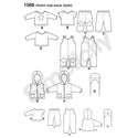 Simplicity Sewing Pattern 1566 Babies’ Separates