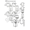 Simplicity Sewing Pattern 1574 Toddlers’ Loungewear