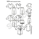 Simplicity Sewing Pattern 1574 Toddlers’ Loungewear-3