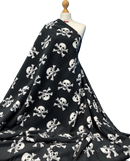 Printed Polar Fleece Fabric Skull Prints-4
