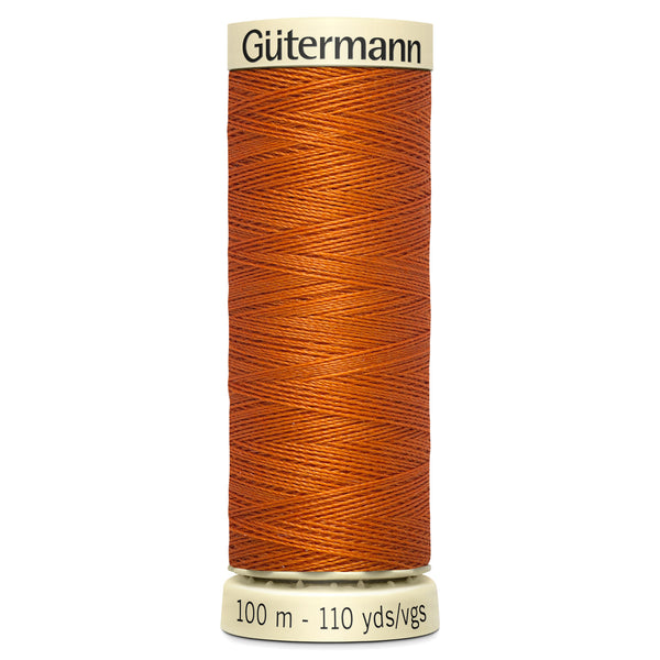 Gutermann Sew All Sewing Thread Spool 100m ( Shades of Orange & Yellow )