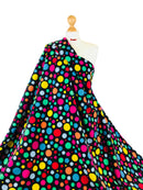 Printed Polar Fleece Fabric Spots & Stars Prints-6