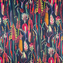 Printed Velvet Upholstery Curtain Fabric-12