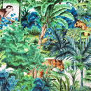 Printed Velvet Upholstery Curtain Fabric-18