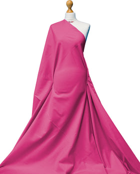 Cotton Poplin Fabric - 100% Lightweight Dressmaking Fabric by the Metre