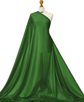 Buy emerald-green Charmeuse Lining Fabric - 2 Way Stretch Polyester Lining Fabric by the Metre