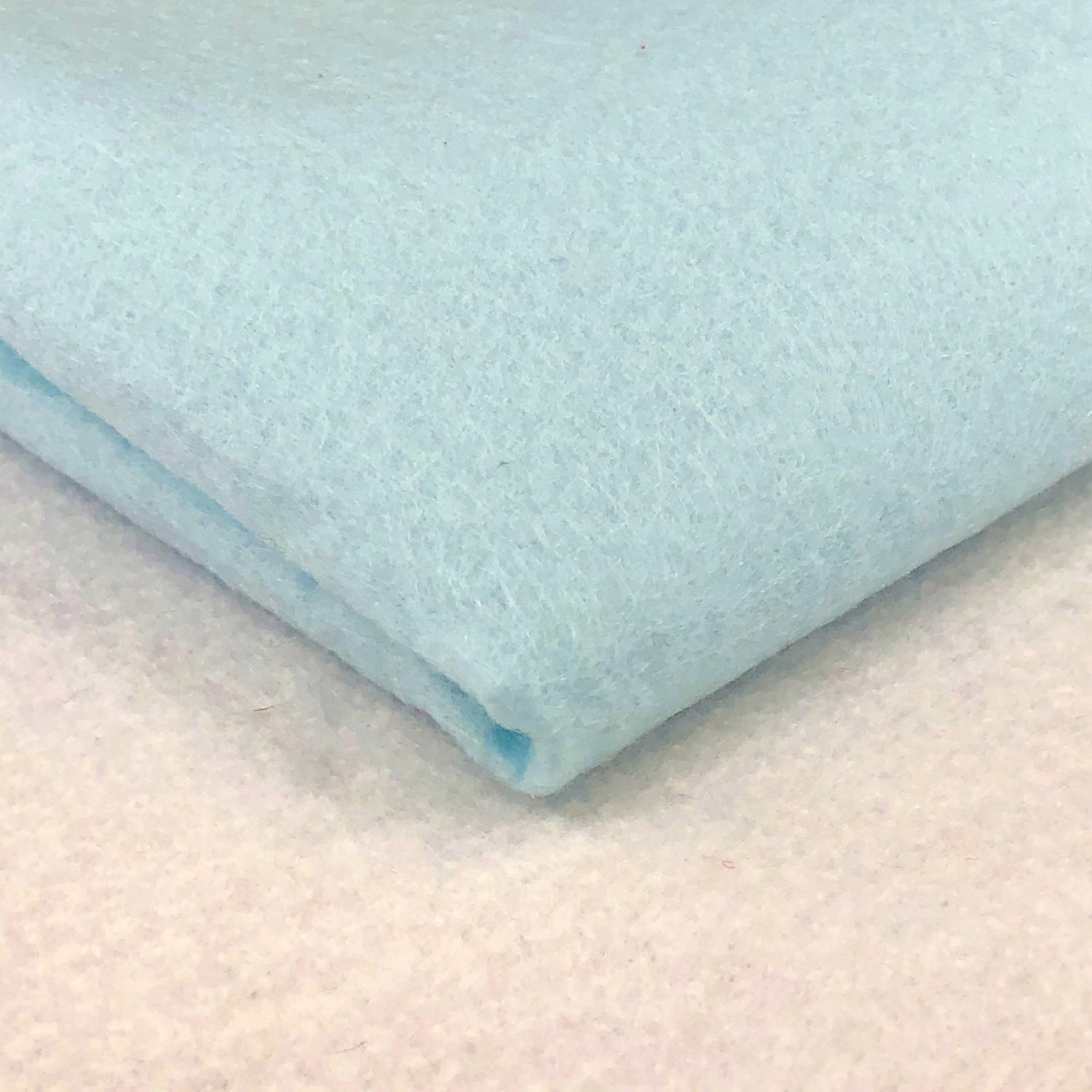 Buy pastel-blue Craft Felt Fabric EN71 Certified