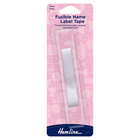 Fabriques Hemline Name Label Replacement Tape - Iron-On - 3m - Label Tape
