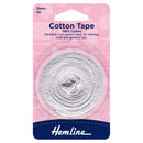 Hemline Cotton Tape: 5m x 20mm-1