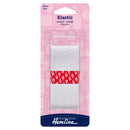 Hemline General Purpose Knitted Elastic: 1m x 40mm-2