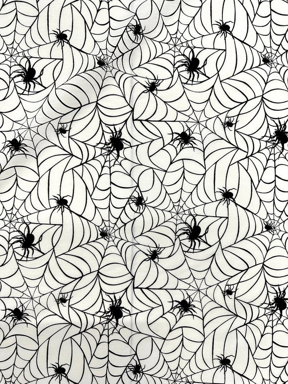 Printed Halloween Fabric Polycotton