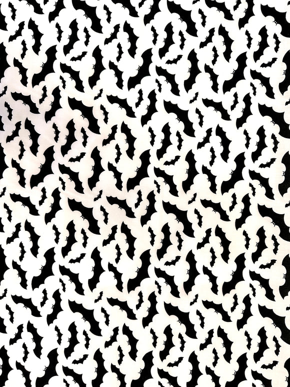 Printed Halloween Fabric Polycotton