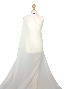 Chiffon Sheer Fabric - Lightweight Dressmaking Fabric by the Metre