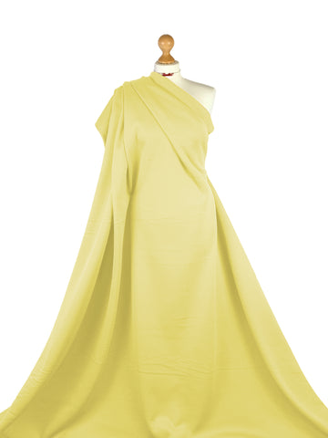 Buy lemon Polyester Sweatshirt Anti Pill Fleece Fabric
