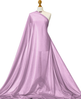 Buy lilac Charmeuse Lining Fabric - 2 Way Stretch Polyester Lining Fabric by the Metre