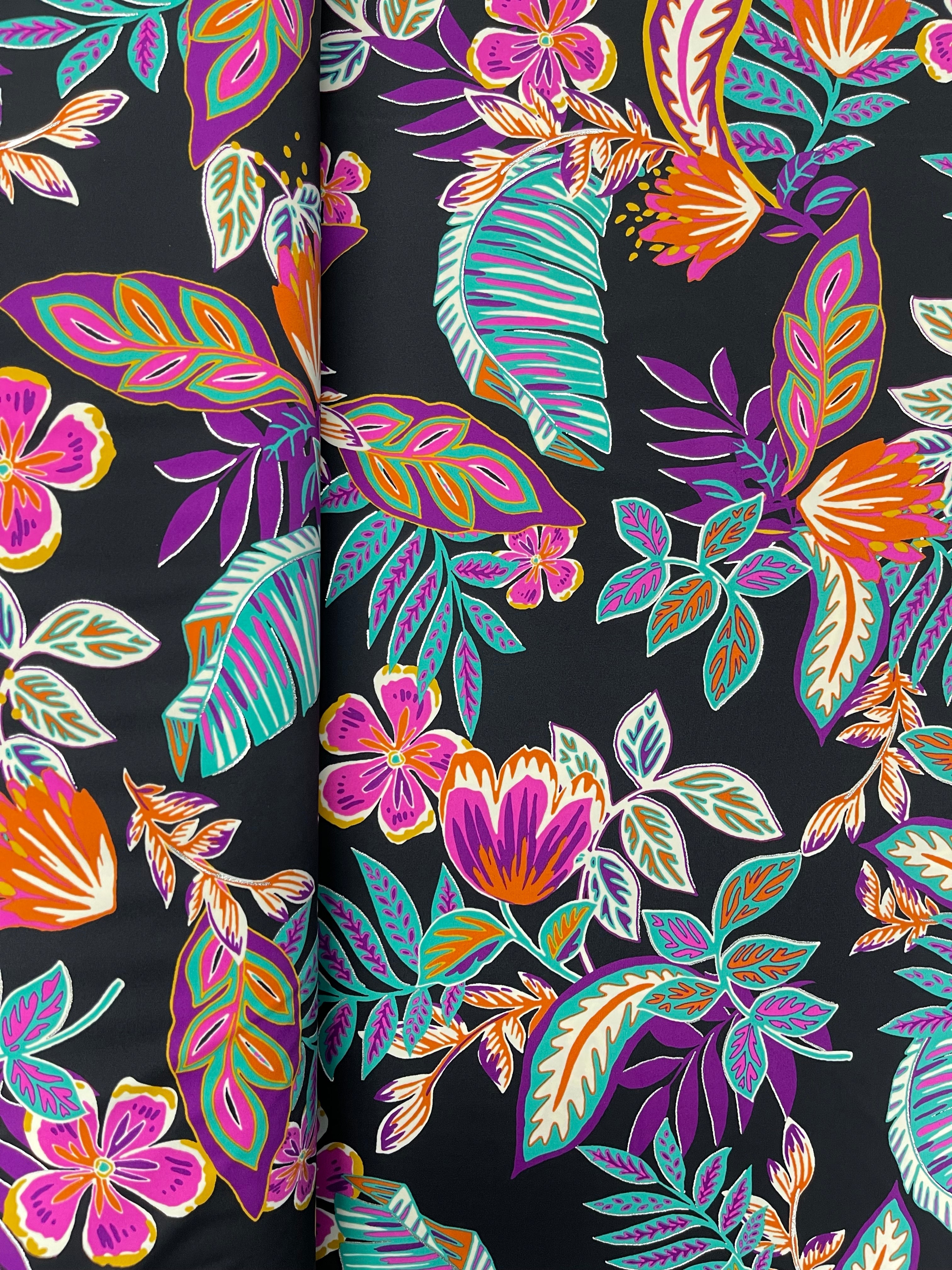 Printed Swimwear 4 Way Stretch Fabric