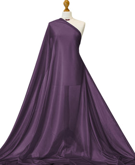 Buy purple Charmeuse Lining Fabric - 2 Way Stretch Polyester Lining Fabric by the Metre