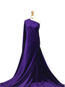 Velour Velvet 4 Way Stretch Fabric-15