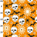 Printed Halloween Fabric Polycotton-9