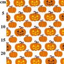 Printed Halloween Fabric Polycotton-10