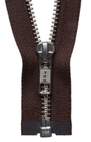 YKK Nickel Free Metal Open End Zip: 66cm-6