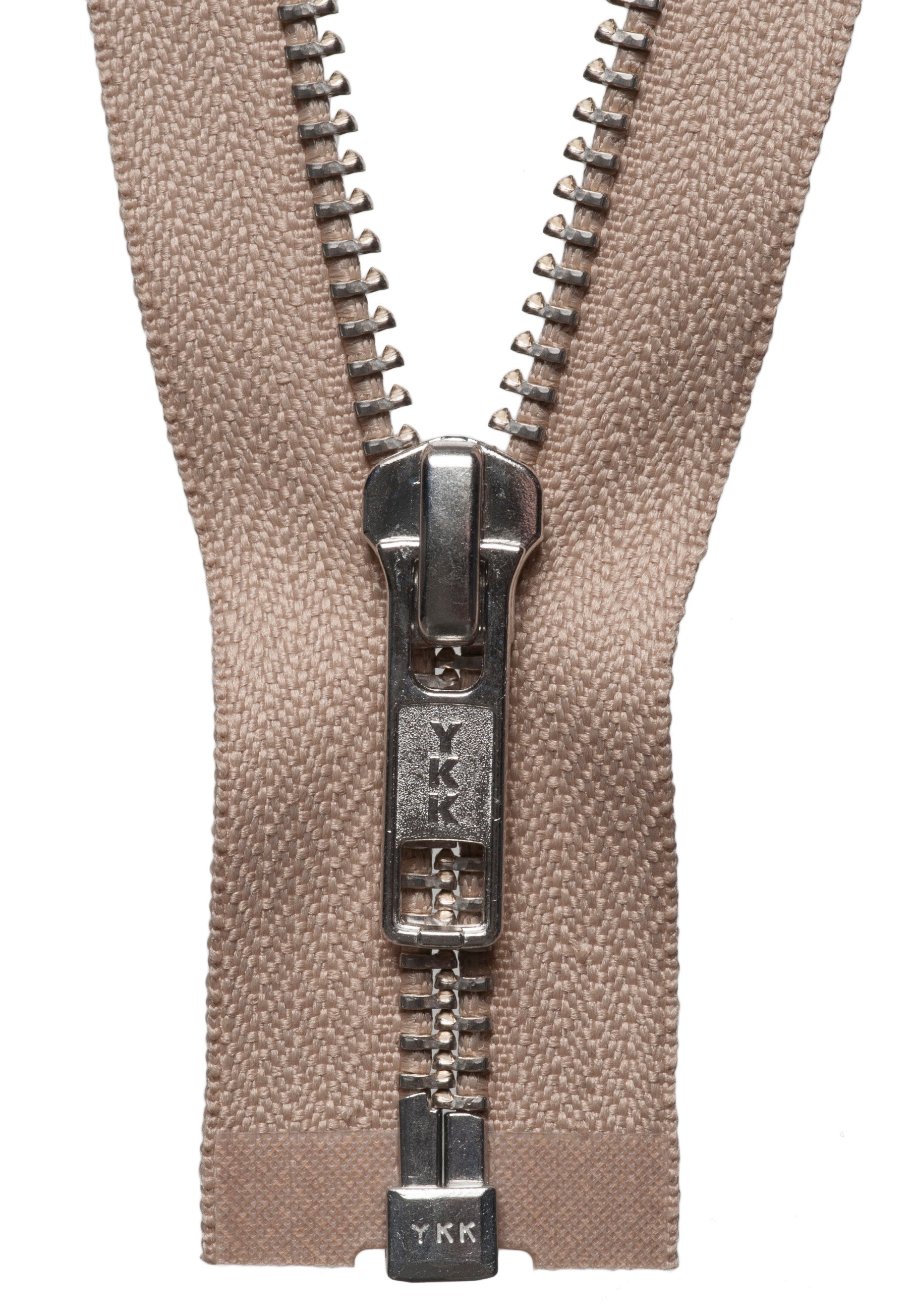 YKK Nickel Free Metal Open End Zip: 66cm | Fabriques