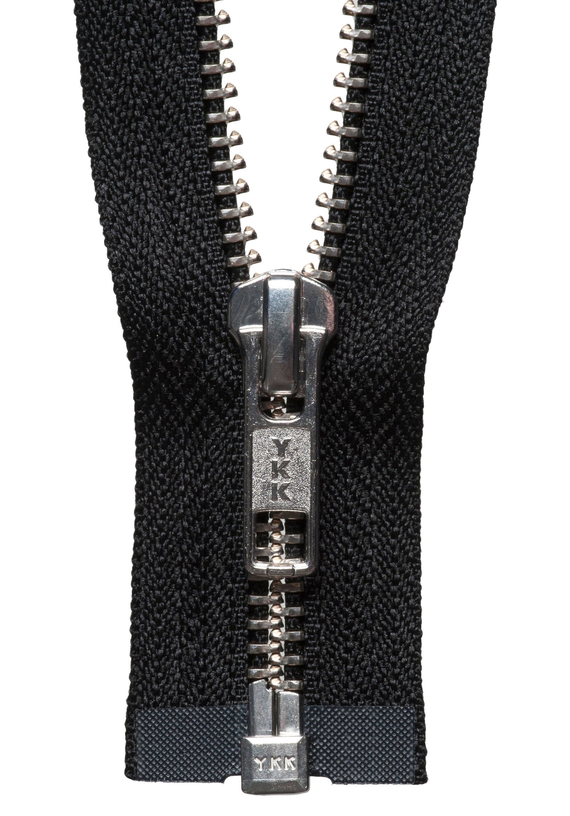 YKK Nickel Free Metal Open End Zip: 66cm | Fabriques