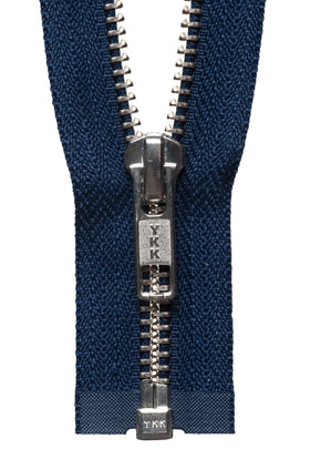 YKK Nickel Free Metal Open End Zip: 66cm