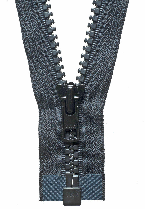 YKK Vislon Heavyweight Open End Zip: 76cm