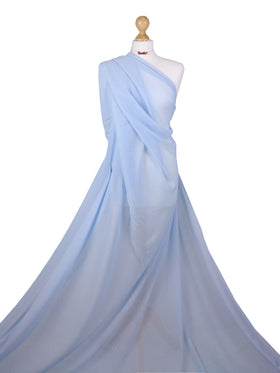 Chiffon Sheer Fabric - Lightweight Dressmaking Fabric by the Metre