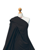 Black Cotton Interlock Fabric-2