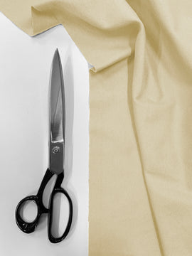 Buy cream Cotton Flannel 100% Cotton Brushed Fabric