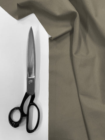 Buy grey Cotton Flannel 100% Cotton Brushed Fabric