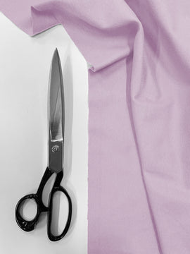 Buy lilac Cotton Flannel 100% Cotton Brushed Fabric