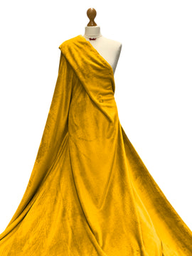 Buy mustard Flannel Fleece Fabric