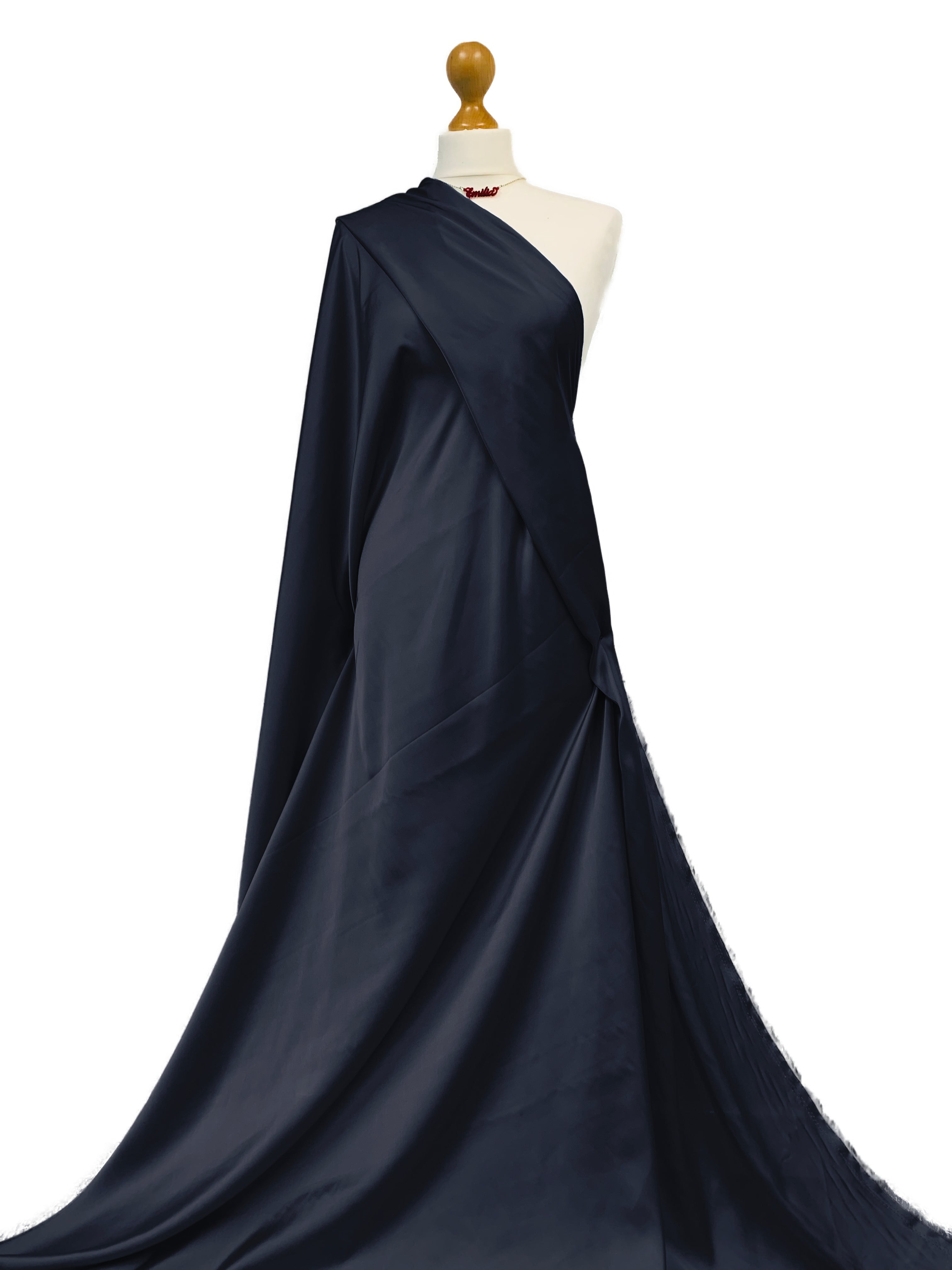 satin+dress+fabric Silk Duchess Satin Fabric, 35mm, 55", Purple