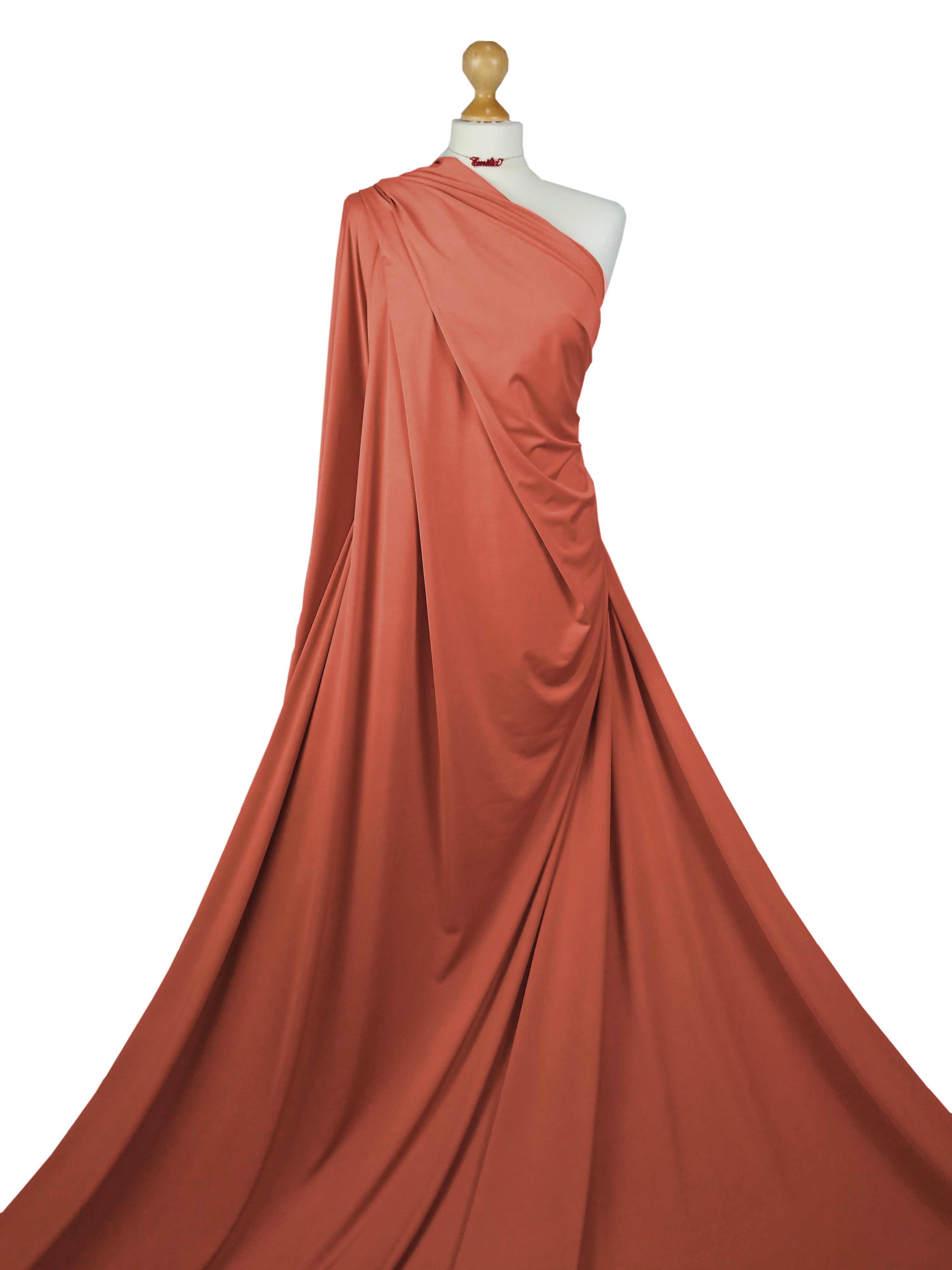 stretch jersey dress fabric Soft Touch Jersey Fabric - 4 Way Stretch Dressmaking Fabric