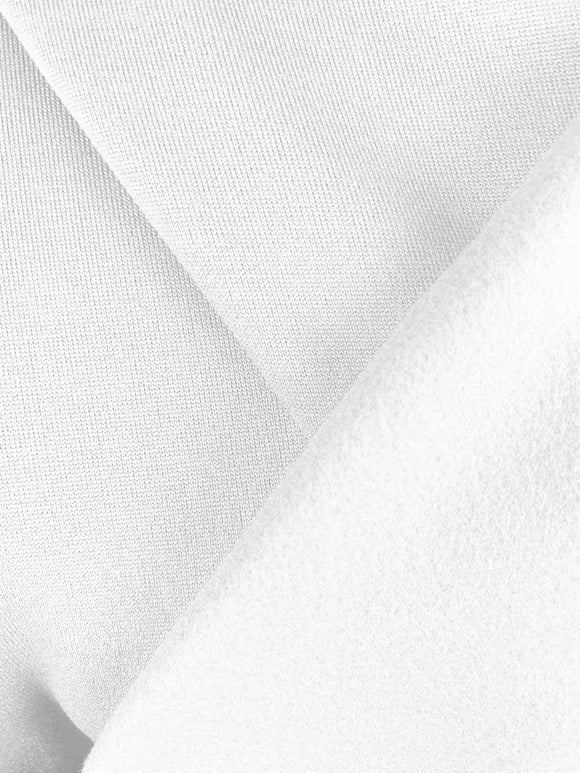 Polyester Sweatshirt Anti Pill Fleece Fabric